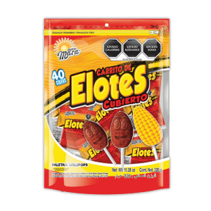 Paleta Carrito De Elote Cubierto Con Chile